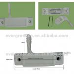 Aluminum sliding window sash lock