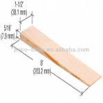 wooden shims for insulation