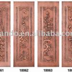 Copper door skin
