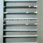Straight extensible shower curtain rod