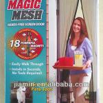 Magic mesh door screen mesh