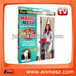 83inX39in Hands free screen door magic mesh