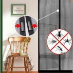 DIY polyester magnetic fly screens for doors manufacturer-