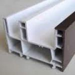 SIZE 60 PVC plastic extrusion profile/ PVC door and window frames