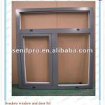 Powder coated aluminum window frame