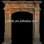 Beautiful arch design stone door frame-HMT-006
