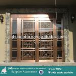 Handcarved marble rectangular door surrounds