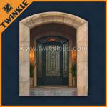 Decorative natural stone door surround