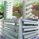 High quality fixed auminum aeroscreen sun louver BY-14/C85/BY-12/BY13(CE)