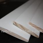 wood shutter louver white primed
