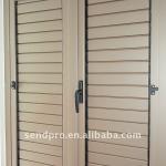 Manual operation aluminum shutter for house