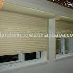 Aluminum roller shutter window