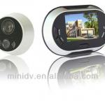Digital Video Doorbell Peep Hole PeepHole Door Viewer with 3.5 inch LCD display and wide visual angle front door peephole viewer-HQS-1803