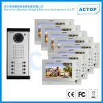 unlock memory multi apartment video intercom-VDP-313+CAM-211-6 apartment video intercom