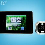 Motion detection and GSM card function 2.8&quot; touch screen digital door viewers