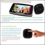 Hot sale 5 inch GSM send message call phone touch screen wide angle infrared digital door peephole viewer