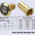 Brass Door Peephole (B-03G) Fire Proof