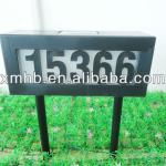 LED Light Solar House Numbers
