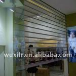 Electric transparent polycarbonate rolling shutter