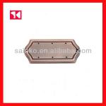 metal door plate or mailbox address plate