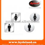 SP001 Stainless Steel Toilet Sign Plate