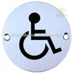 disabled symbol door sign
