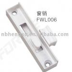 PVC HARDWARE WINDOW LOCK BOLT FWL006