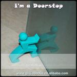 2013 NEW COMES creative and funny door stops, figuirine silicone door stopp