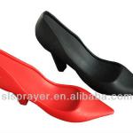 fashionable high heeled shoes silicone rubber door stopper