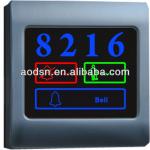 DND doorbell/hotel doorbell touch switch with DND,make up and bell