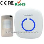 wireless motion detection door bell with plug-in door chime receiver