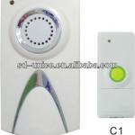 Fashion wonderful simple install and convenient wireless digital door bell with long distance and led light