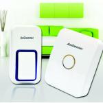 Batteryless wireless door bell; self-powered doorbell button