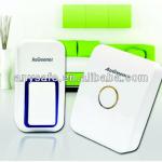 Battery-free wireless doorbell; digital wireless doorbell