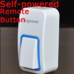 Batteryless remote door bell; remote doorbell