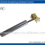 Brass square chain door closer