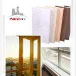 CANYO pvc window fan cover with ISO9001-2000 Certifications