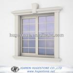 Window frames in artificial stone