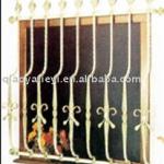 wrought iron window fence