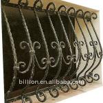 china hebei manufacturer Ornamental Wrought Iron Grills in Construction &amp; Real Estate factory
