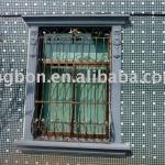 Top-selling handmade forged modern iron window railing grill-LB-I-W-0012
