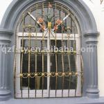 decorative wrought iron window grill