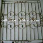 2012new design china manufacture producer wrought iron security window,window railings guarding windows