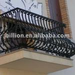 ornamental wrought iron balcony balustrade