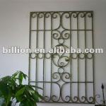 2012 china manufacturer hand hammered iron safety window bars