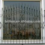 decorative wrought iron window grill