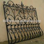 decorative wrought iron window grill