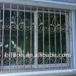 decorative wrought iron window railing