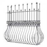 manufacturer wrought iron window grate design solid bar