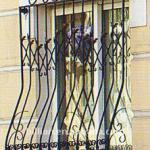 outdoor iron window railing
